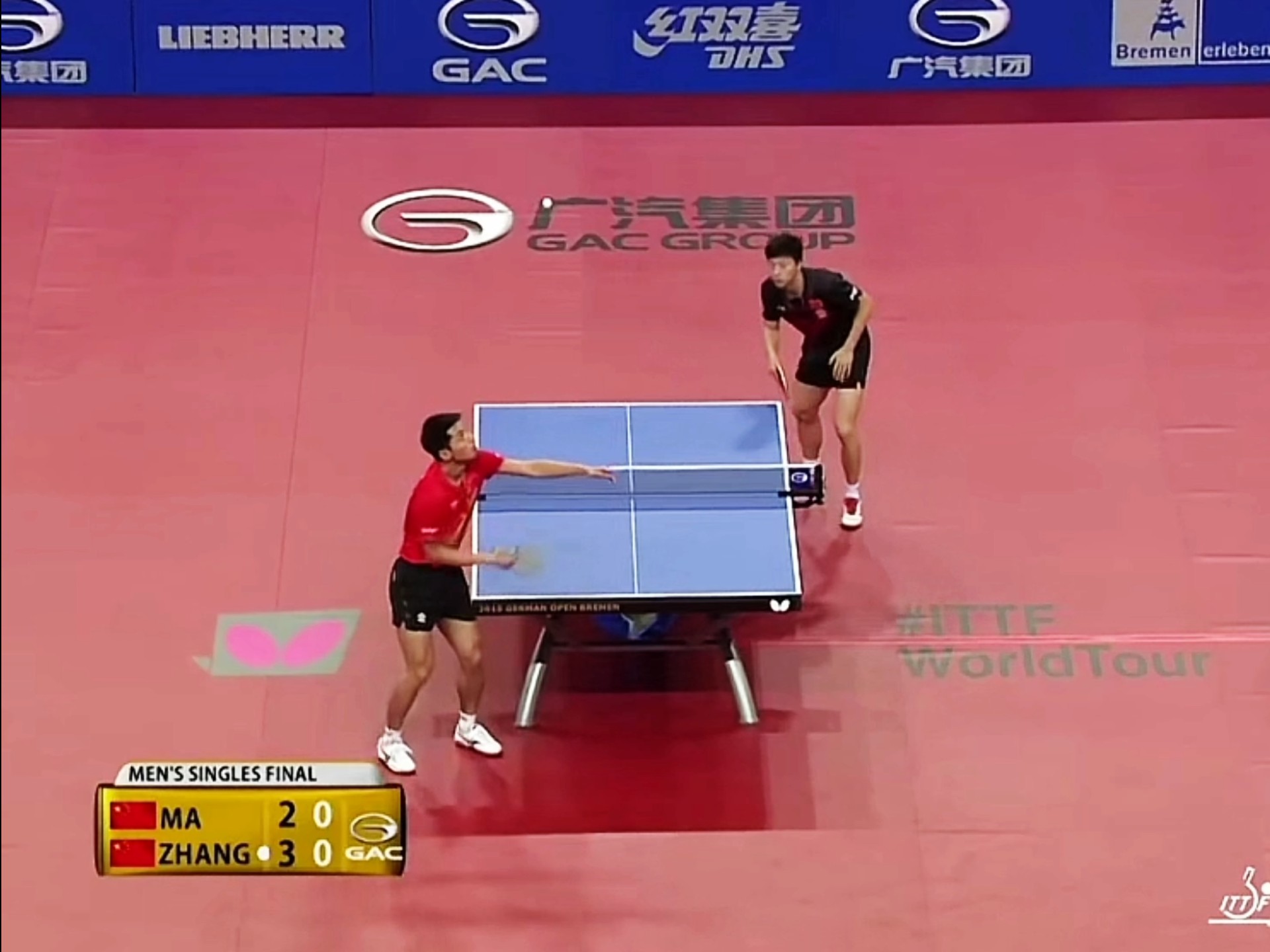 包含瑞典乒乓球队翻盘德国乒乓球队，马龙爆发神勇的词条